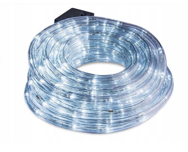 

Wąż Świetlny Led 10M Biały Zimny Flash Święta