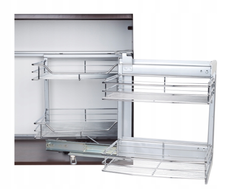 

Kosz Cargo Magic Corner PTJ017G5 Amix Chrom Prawy