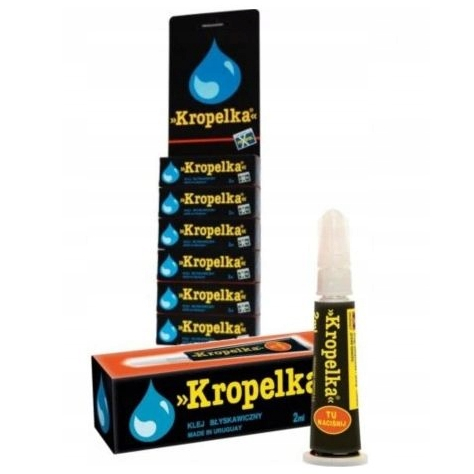 

Kropelka Klej błyskawiczny 6 x 2ml