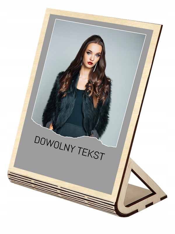 Ramka ze zdjęciem na drewnie 20x30 druk Uv bezpośrednio na drewnie