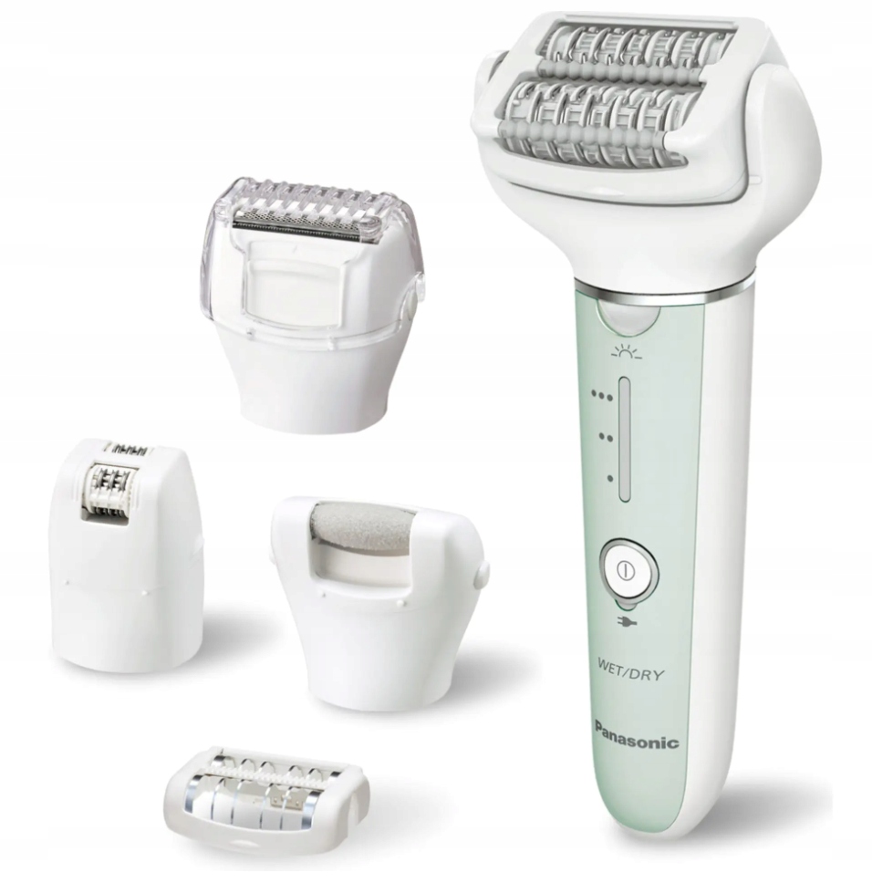 Panasonic ES-EY70A-G503 Depilator z 5 końcówkami podwójne dyski
