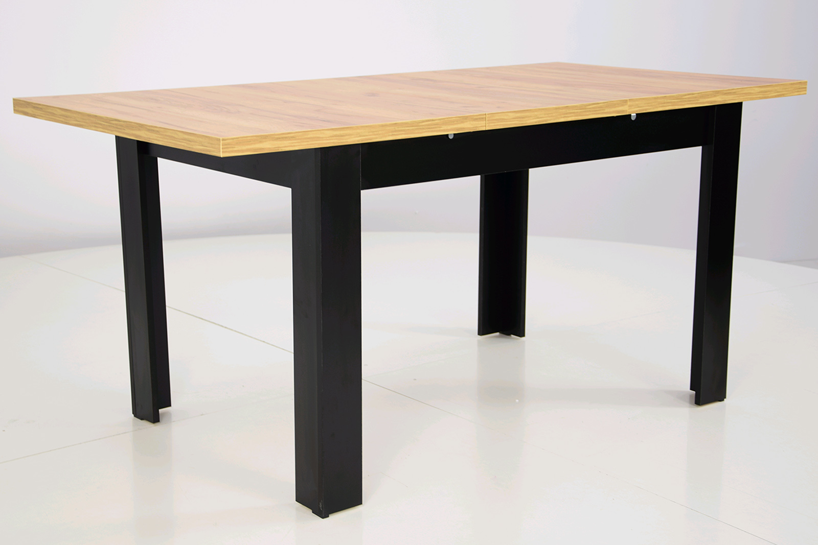 6 krzeseł SOLIDNY stół ROZKŁADANY 80x120/160 CRAFT Grubość blatu 3.2 cm