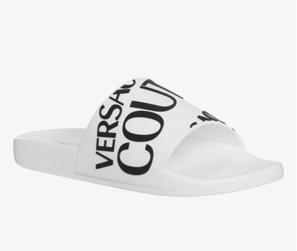 Versace Jeans Couture 44 bílé nazouváky