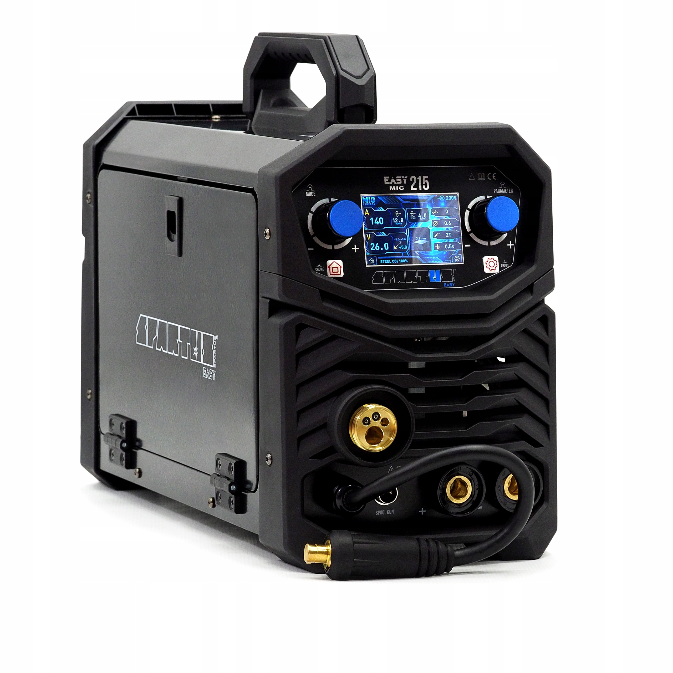 Svařovací stroj Spartus EasyMIG 215 LCD Easy Mig 200A 230 3v1 Synergie
