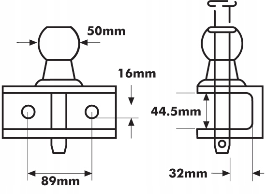 Zaczep podwójny czerwony - standardowa wersja Marka Sparex