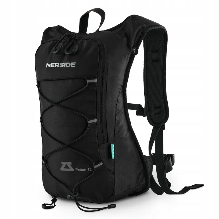 Plecak mały 12L biegowy rowerowy turystyczny męski damski czarny Peltan