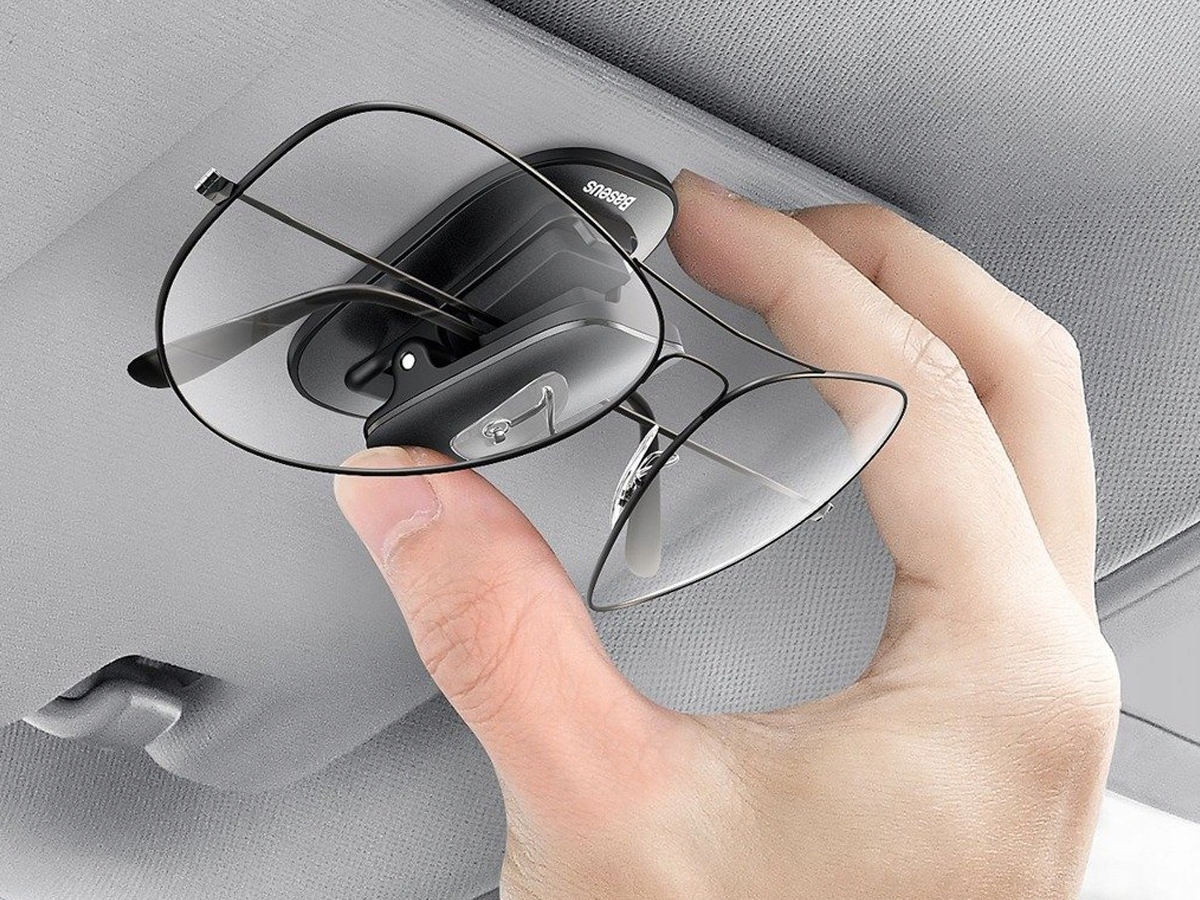 Baseus Klips wieszak Uchwyt Samochodowy na Okulary Producent Baseus