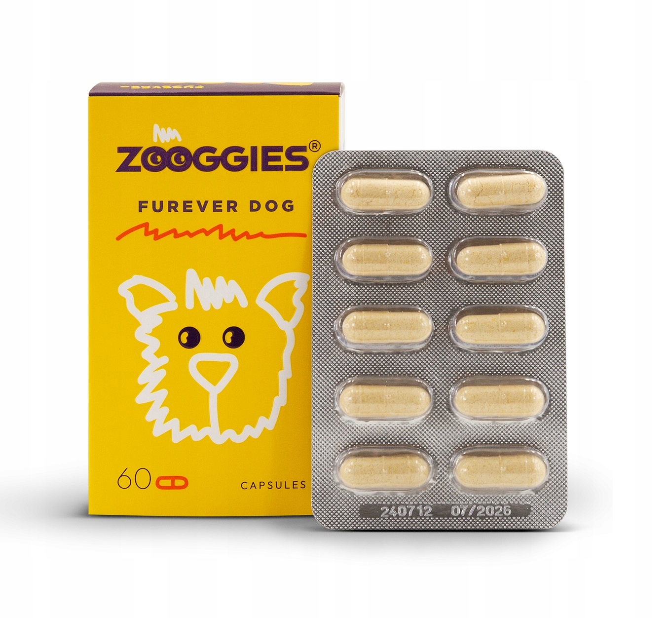 Zooggies Furever Dog 60 kaps (dla psa)