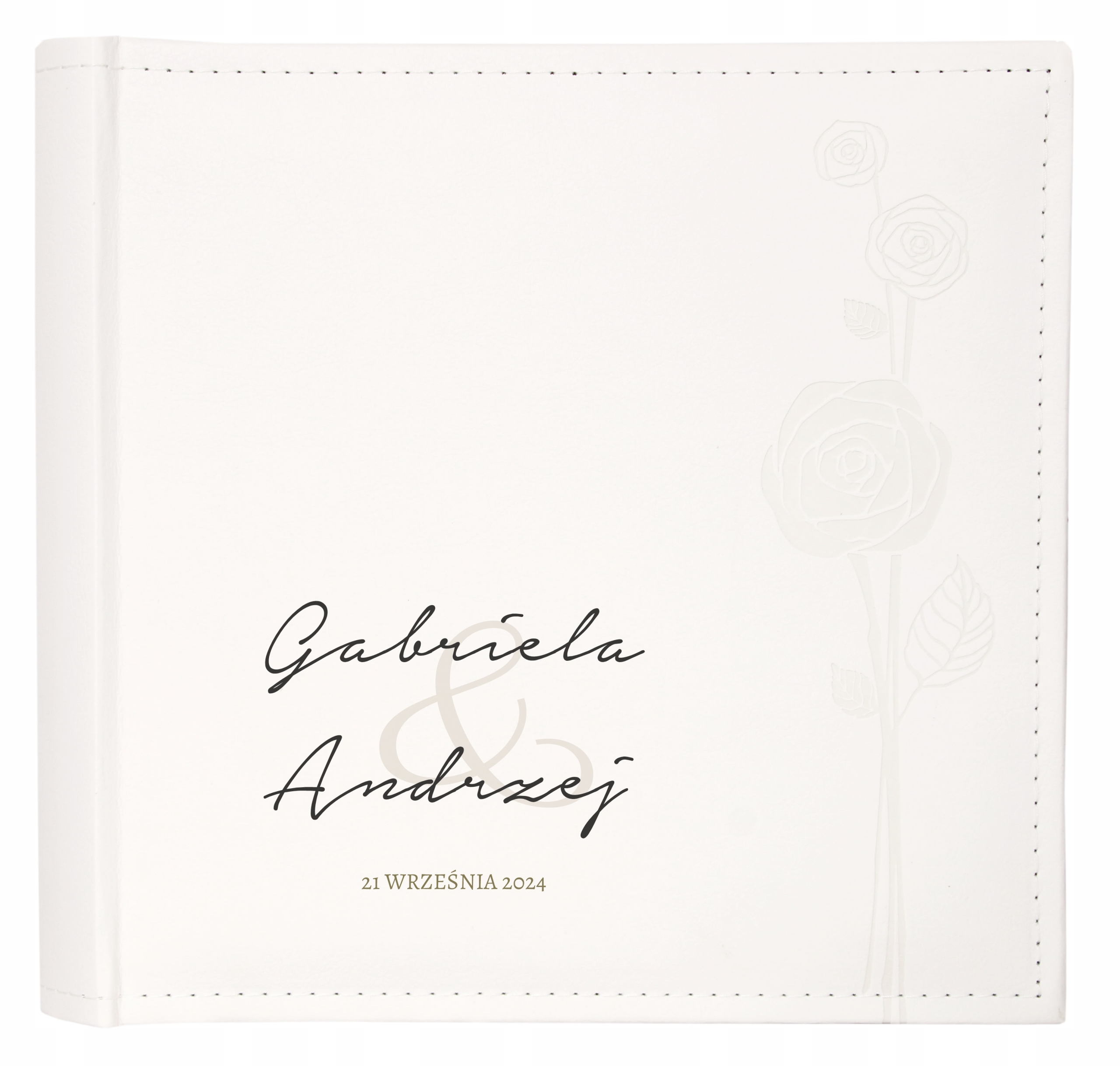 Personalizowany album Zdjęcia ślubne 20 kart do wklejania Twój nadruk Ślub