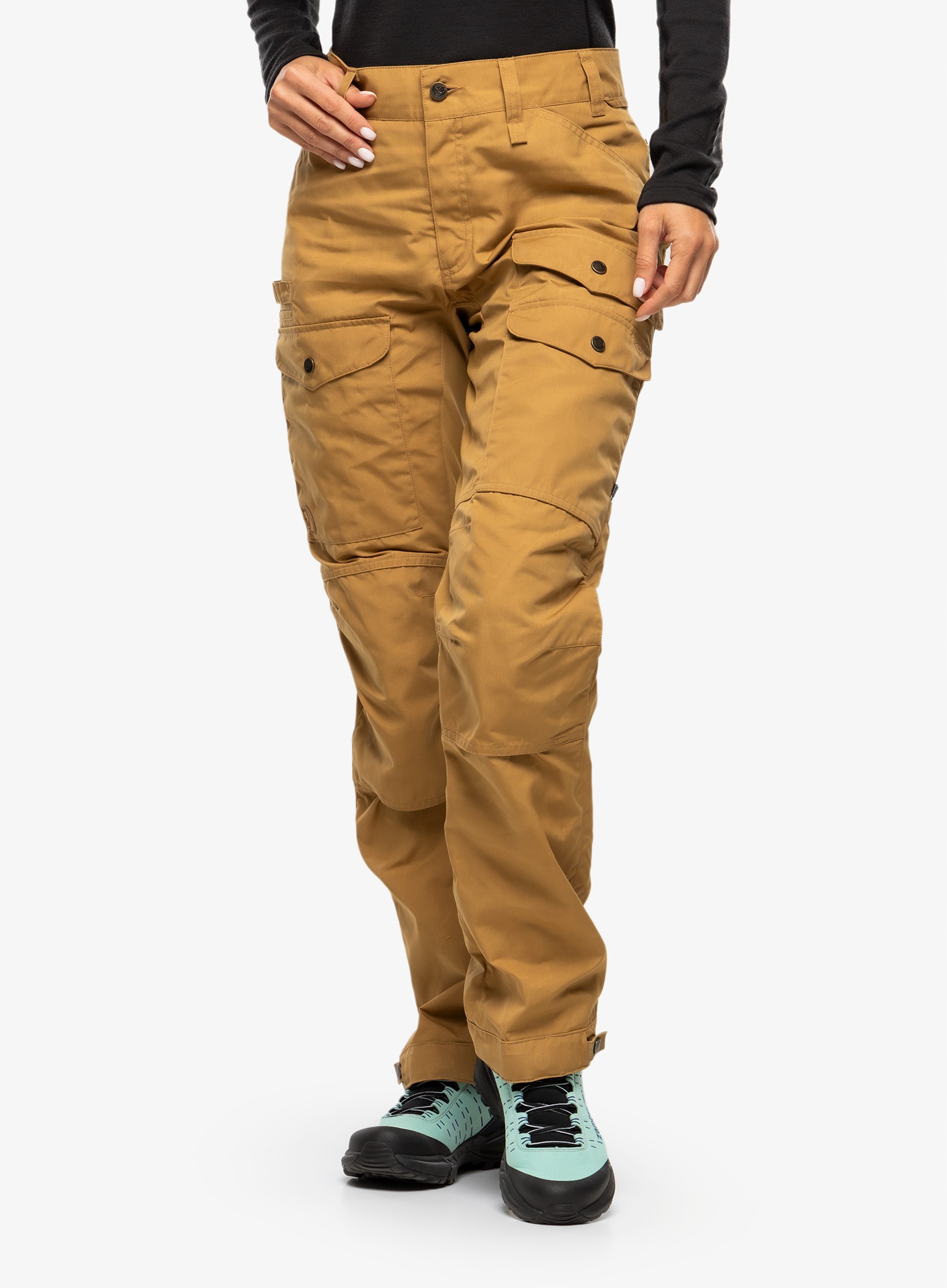 Spodnie trekkingowe damskie Fjallraven Vidda Pro Ventilated brown 42 (XL)