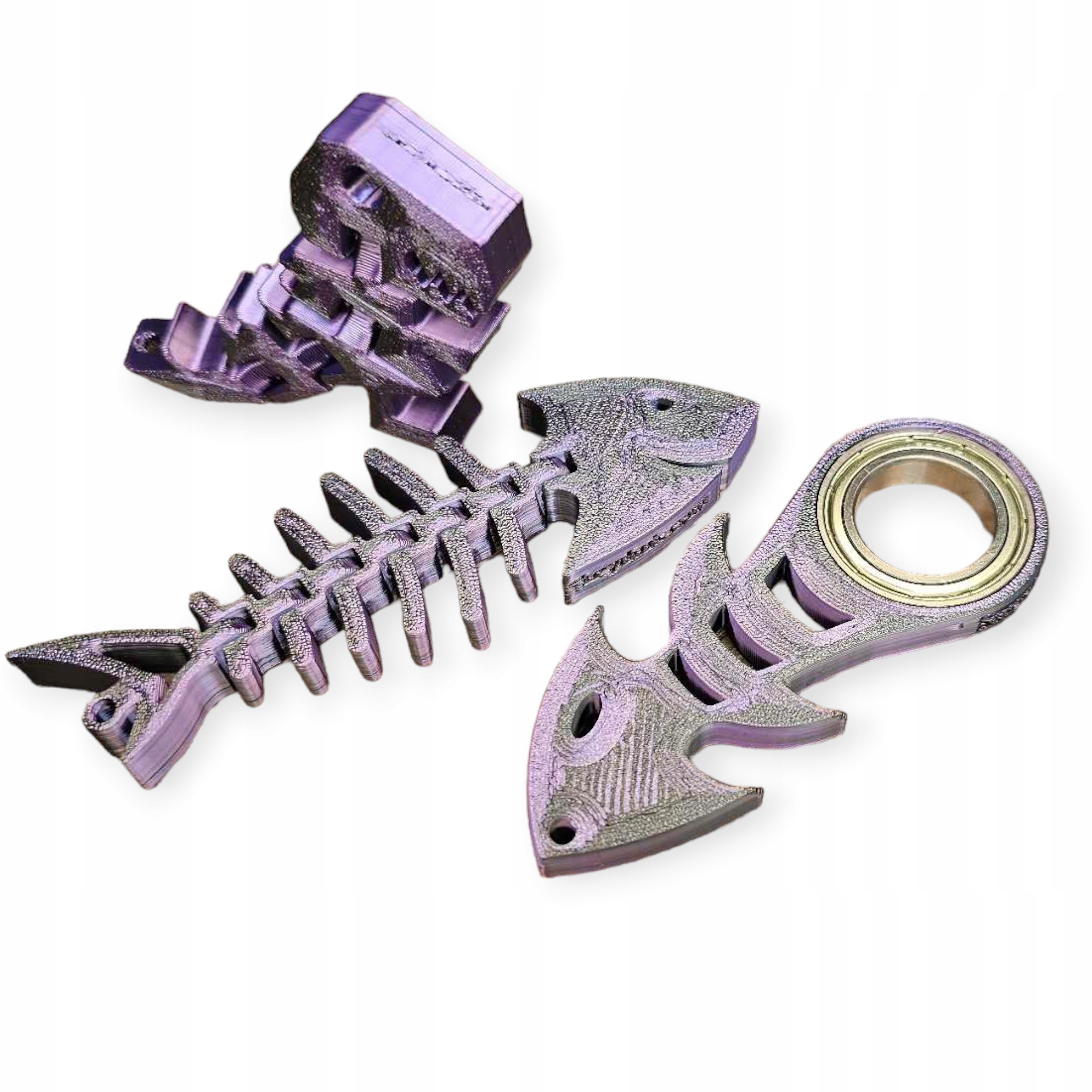 ZESTAW COMBO KEYRAMBIT KEYSPINNER TIKTOK HIT KOLOR MISTIC VIOLET Rodzaj Fidget Spinner