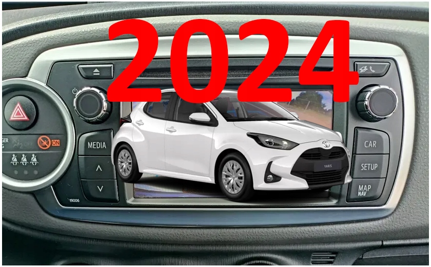 Mapa Toyota Yaris (2011-2014) Toyota Touch Go