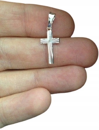 Łańcuszek srebrny komunijny / chrzest + krzyżyk Marka Inna marka