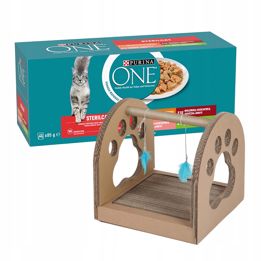 Purina One Sterilcat 40X85G Karma Mokra Dla Kota Placyk Zabaw