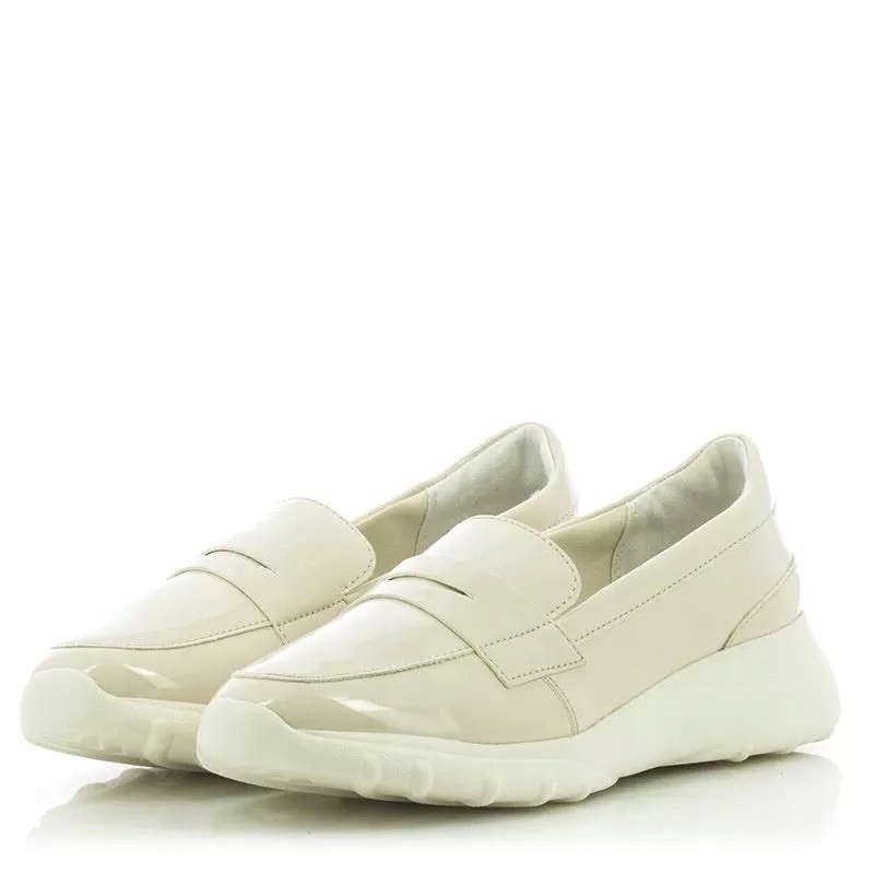 Geox Dámské Lakované Polobotky Alleniee Béžové 41 Ž_f