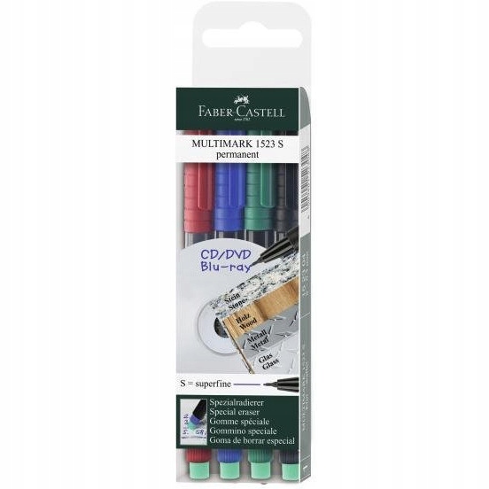 

Foliopis z gumką S 0.4mm komplet 4kolory 152304 Fa