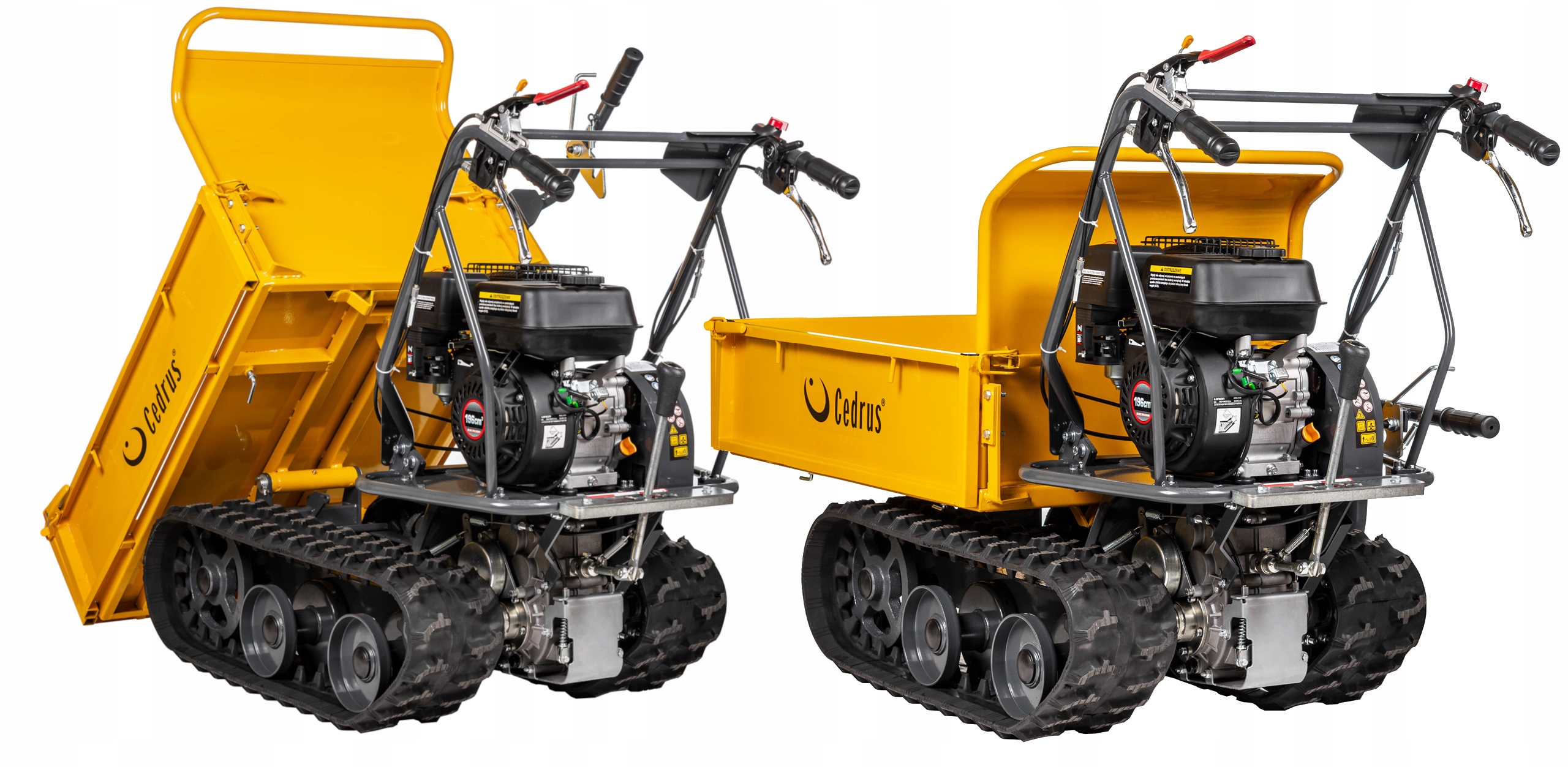 TRANSPORTER GĄSIENICOWY spalinowy Cedrus TR300G Marka Cedrus