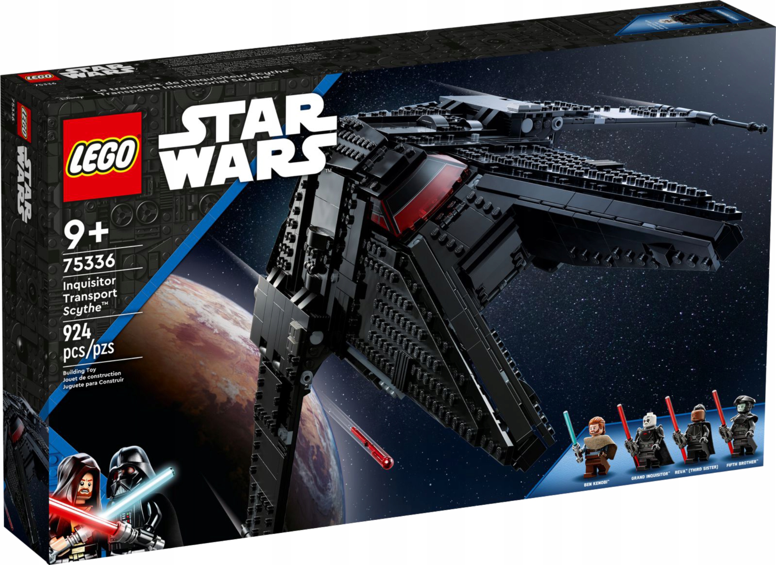 Lego Star Wars Inkvizitorská transportní loď Scythe Sada Kostek 75336