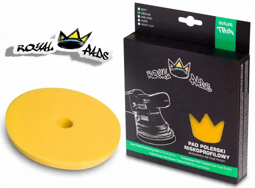 

Royal Pads Thin Medium Pad Gąbka Polerska 150mm