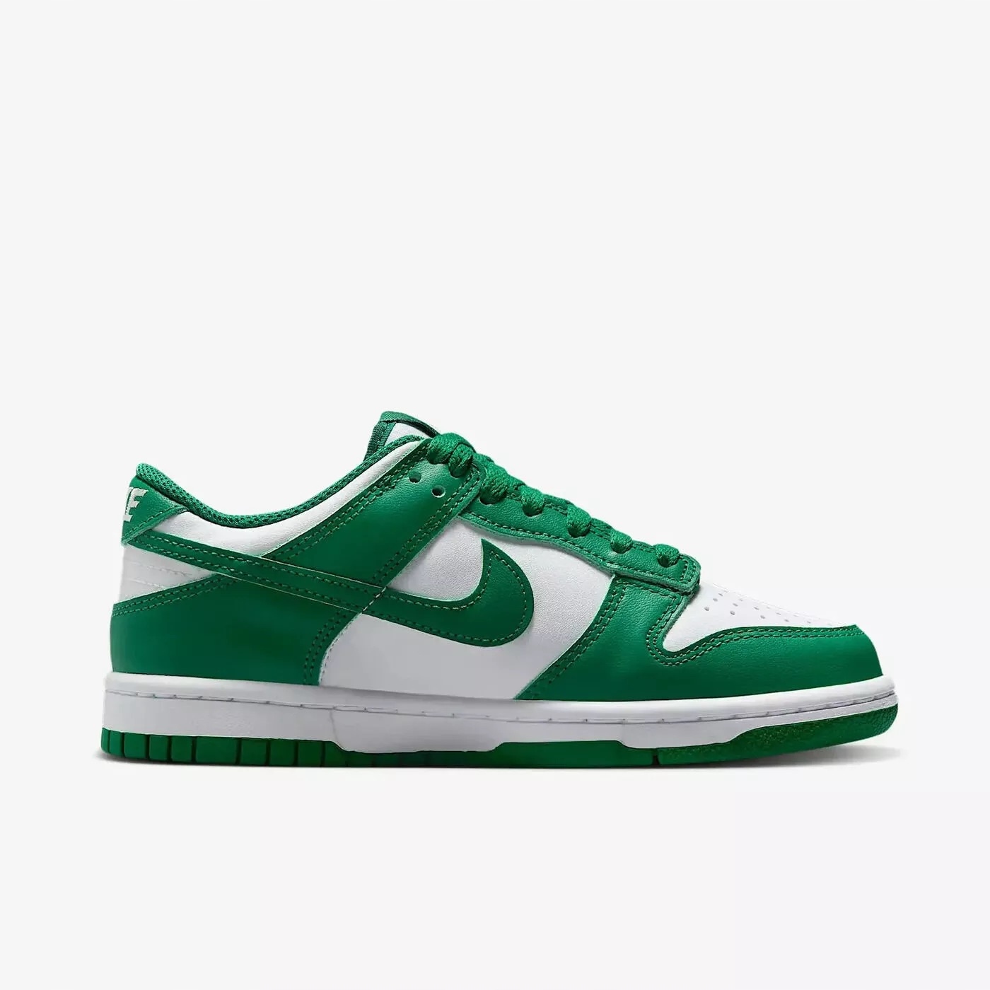 Dámské boty Nike Dunk Low FB9109-114 bílé kožené streetwearové 37.5