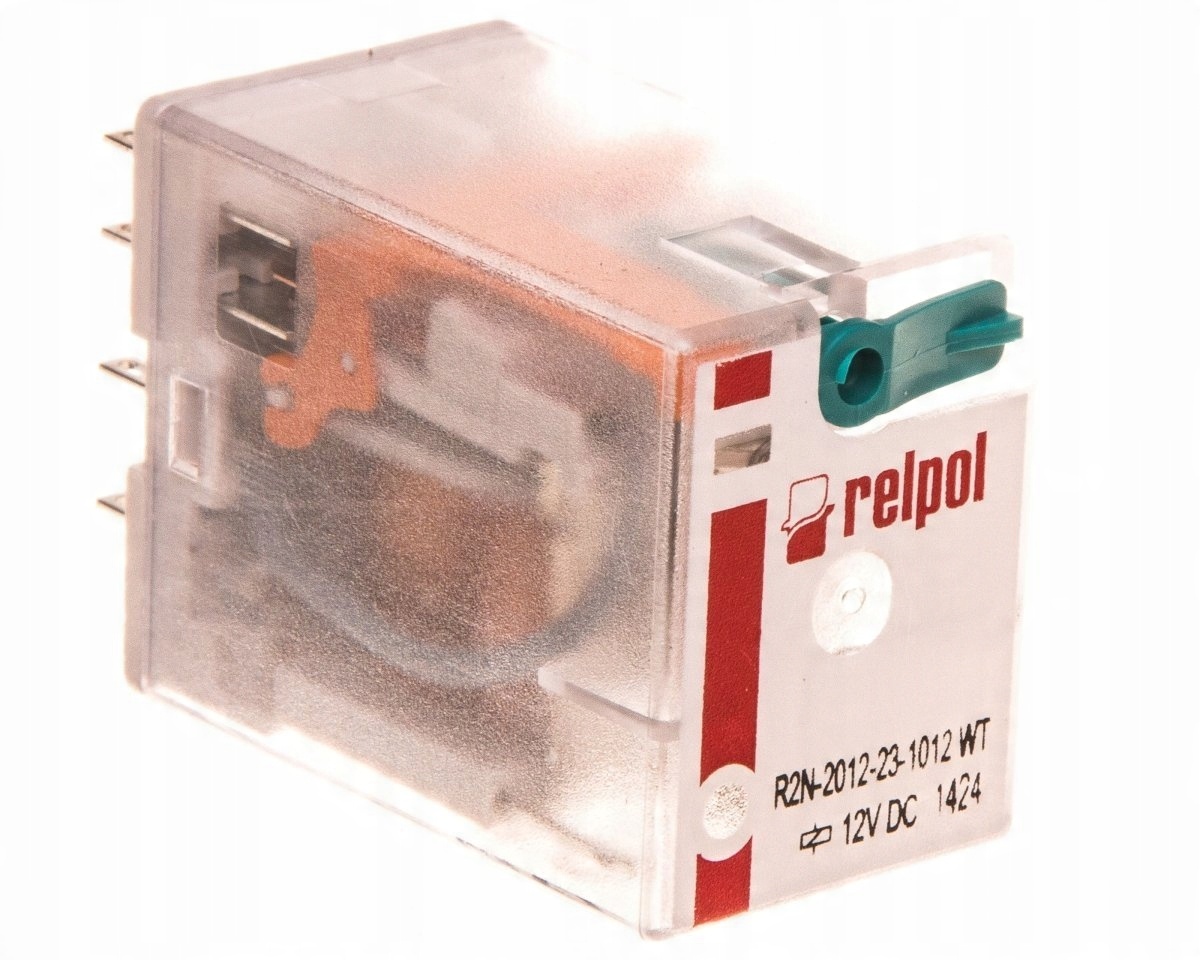 

Przekaźnik Przemysłowy 2P 12V DC Agni