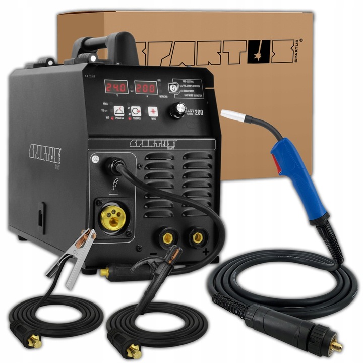 Spawarka inwertorowa Spartus 40-200 A 230 6 kVA