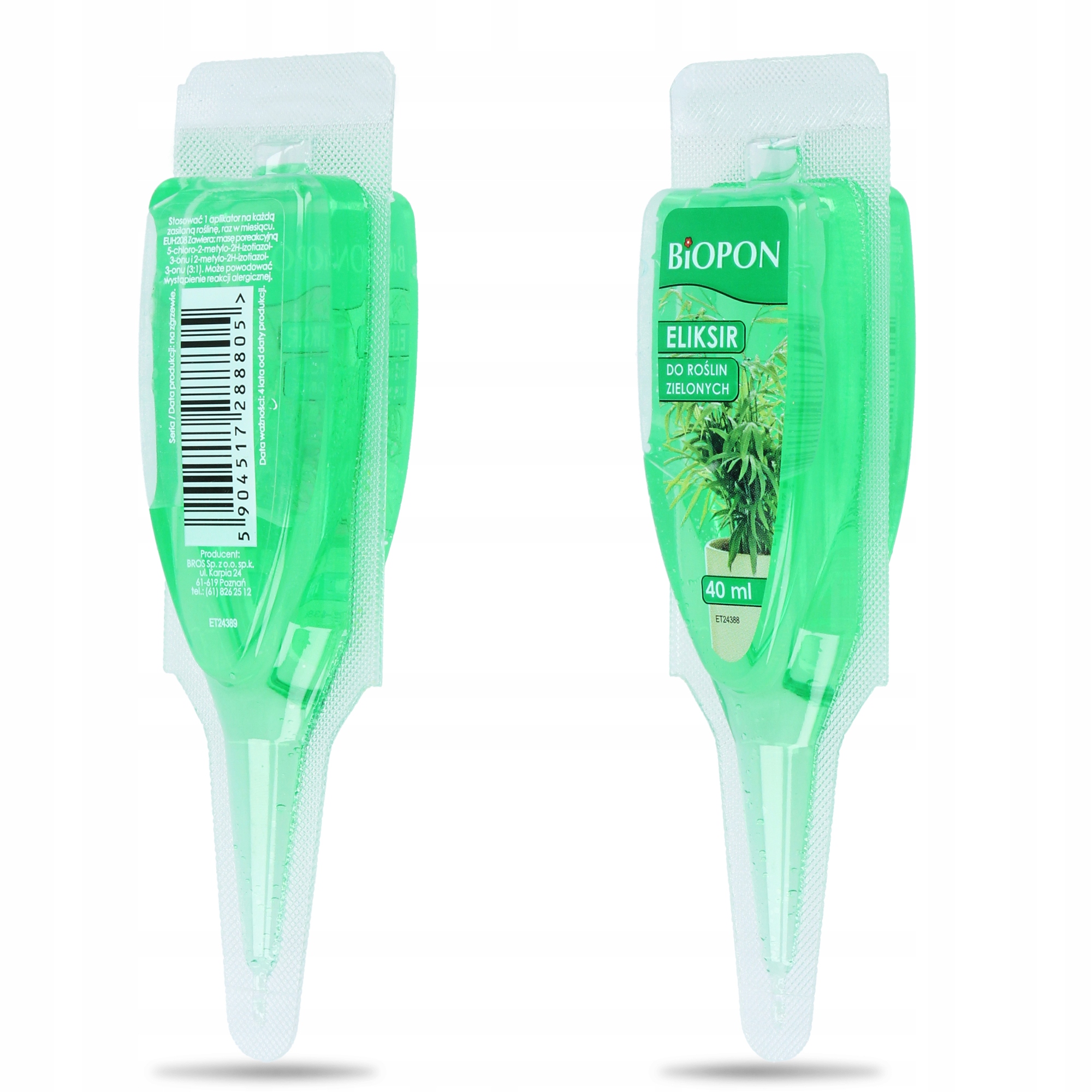 NAWÓZ WIELOSKŁADNIKOWY Uniwersalny 40 ml Płynny KWIATÓW ZIELONYCH Odżywka Rodzaj nawozu wieloskładnikowy