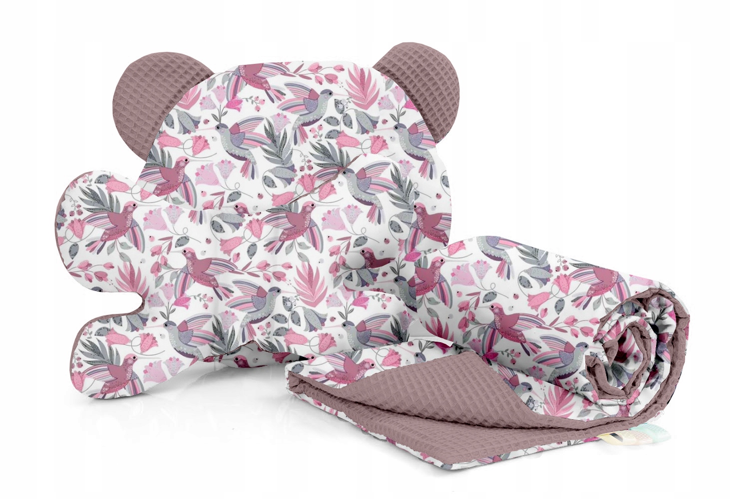 

Komplet Do Wózka Fotelika Kocyk 3W1 Motylek Wafel