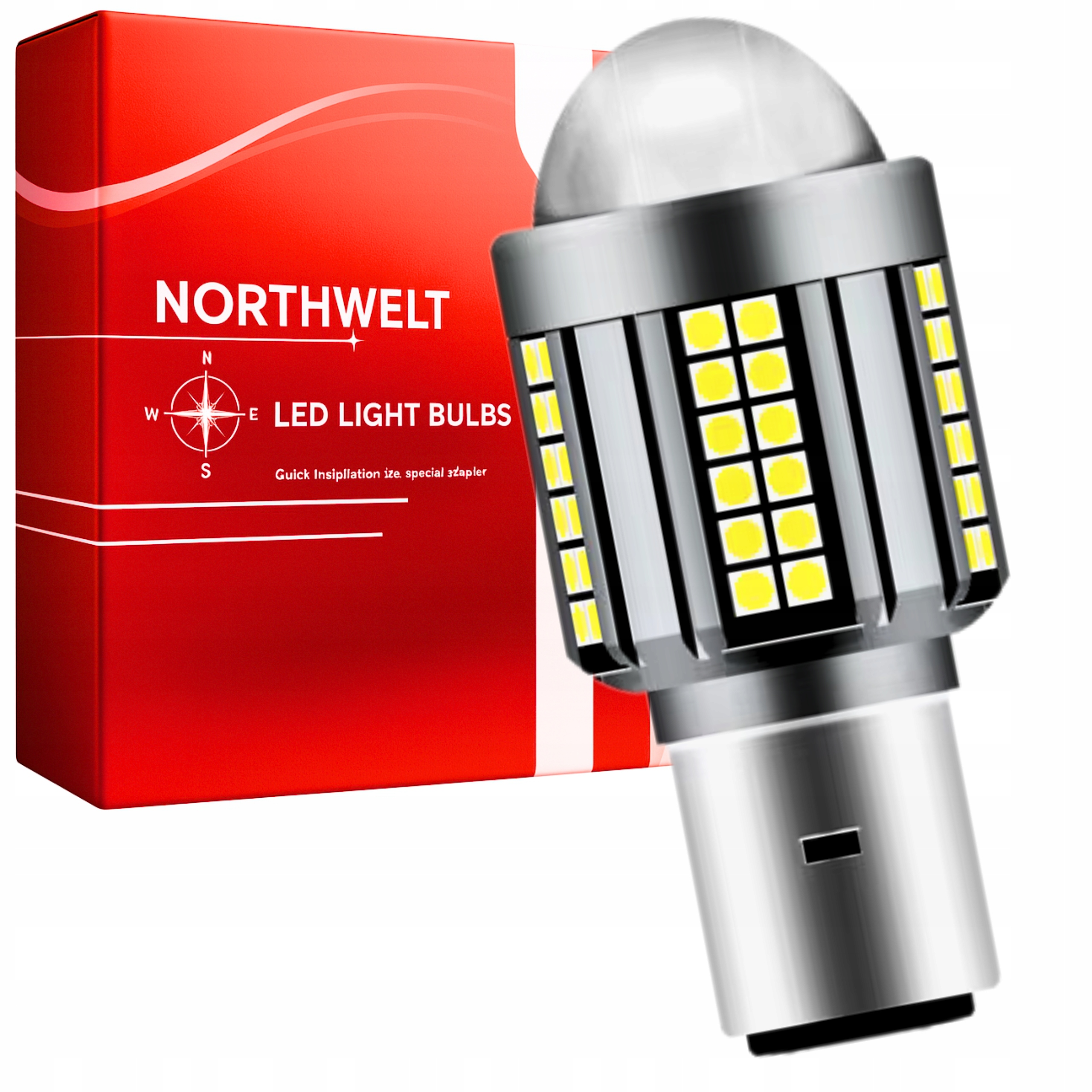 Żarówka BA20D 35/35W 25/25W S2 S6 Motocykl Skuter Quad Cross Mocna++