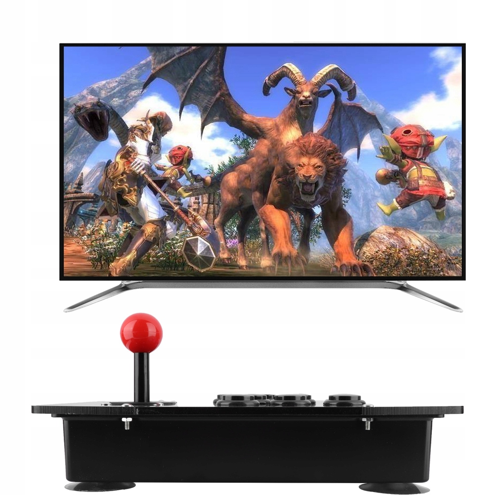 Joystick Arcade Kontroler Ovladač Drátový Pc Playstation Pro Hry