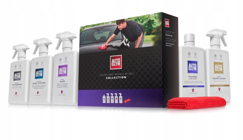 Luxusní kolekce karoserií a kol Autoglym