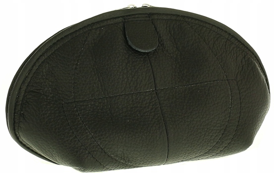 Kosmetyczka skórzana WIŚNIOWA bdb jakość skóra PL Marka inna marka