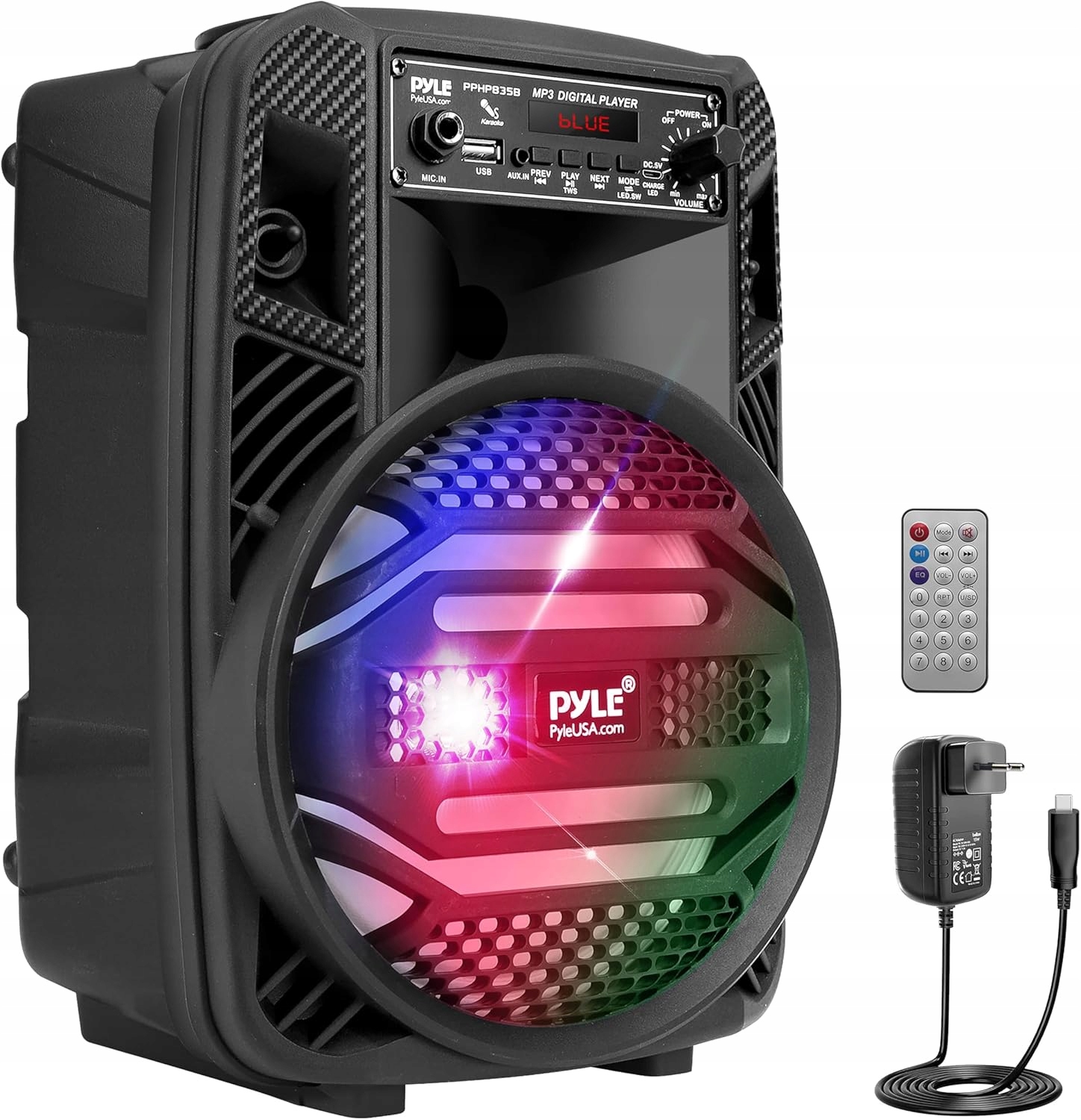 Głośnik przenośny Pyle PPHP2835B czarny 300 W