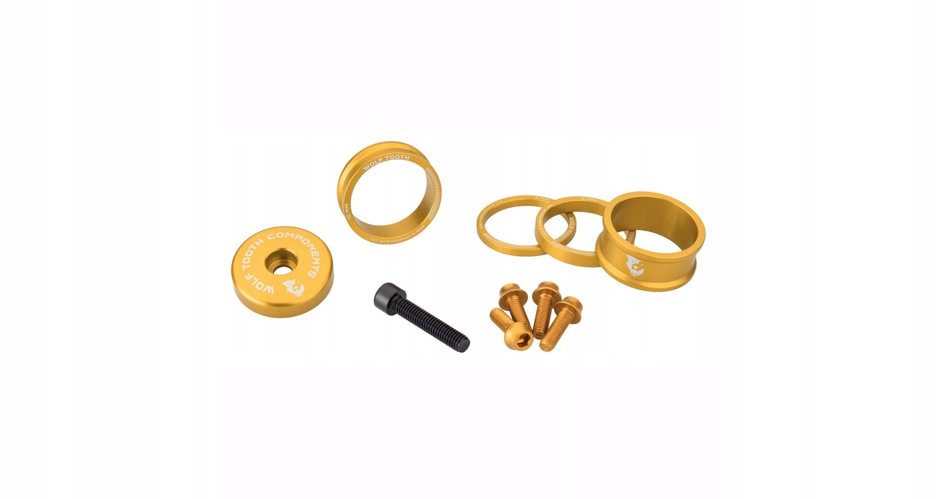 Wolf Tooth sada Anodized Color Kit zlatá