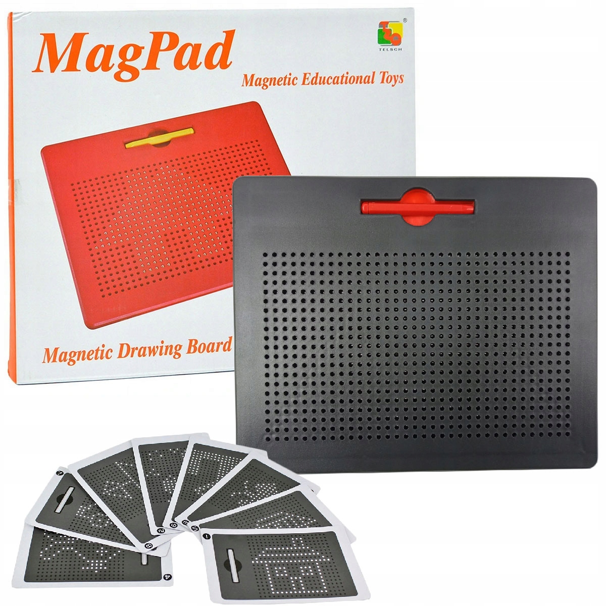

028119 Mag Pad Tablica Magnetyczna Kulki 714 sztuk