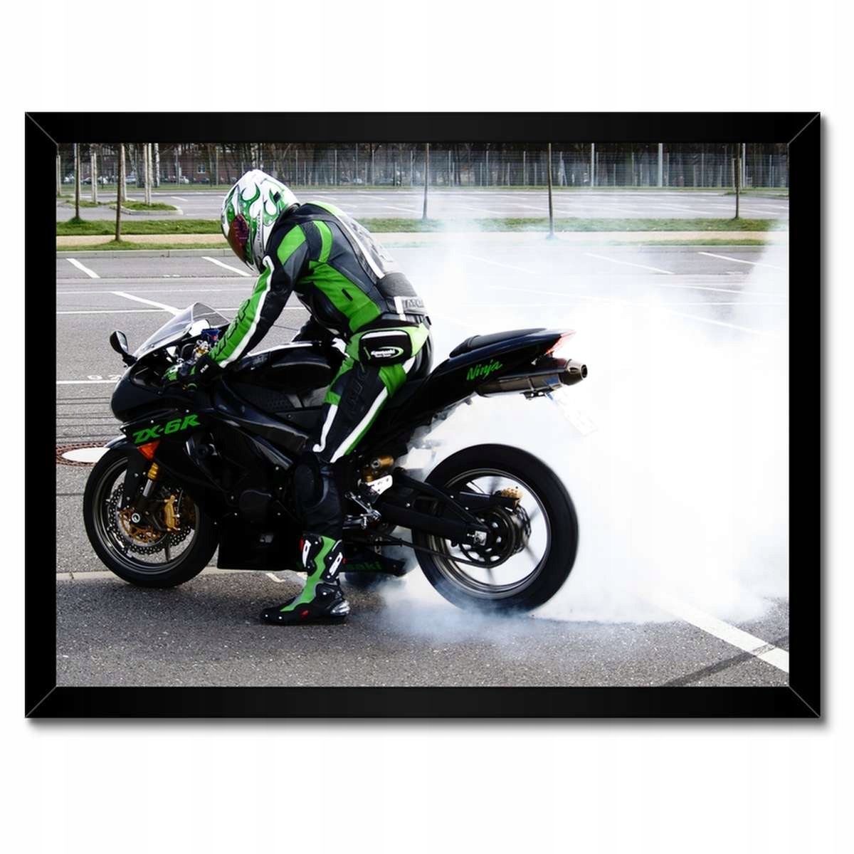 Plakáty v rámu 40x30 Kawasaki Ninja ZX-6R