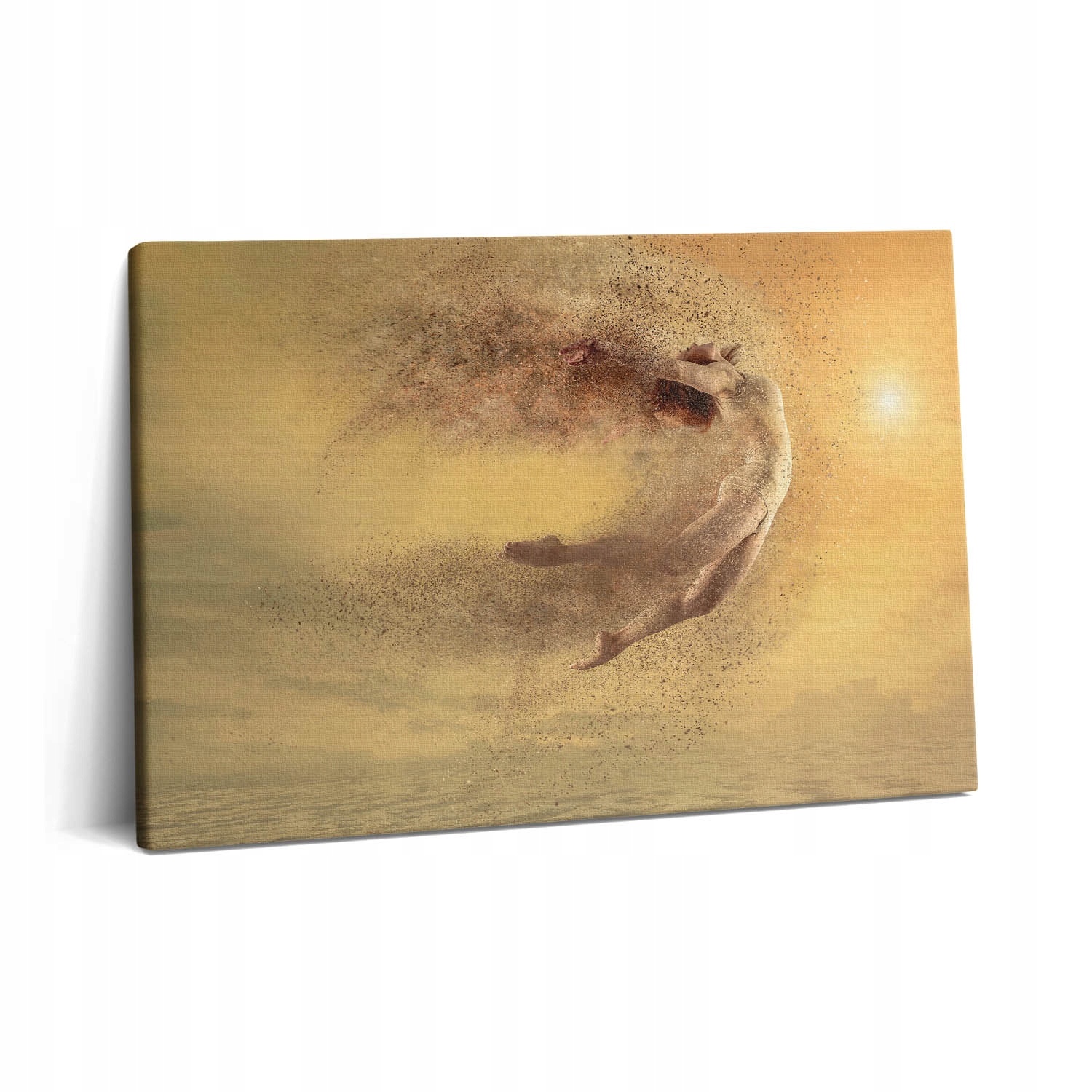 Fotoobraz Plátno Canvas do kuchyně na zeď Žena Skok 60x40 cm
