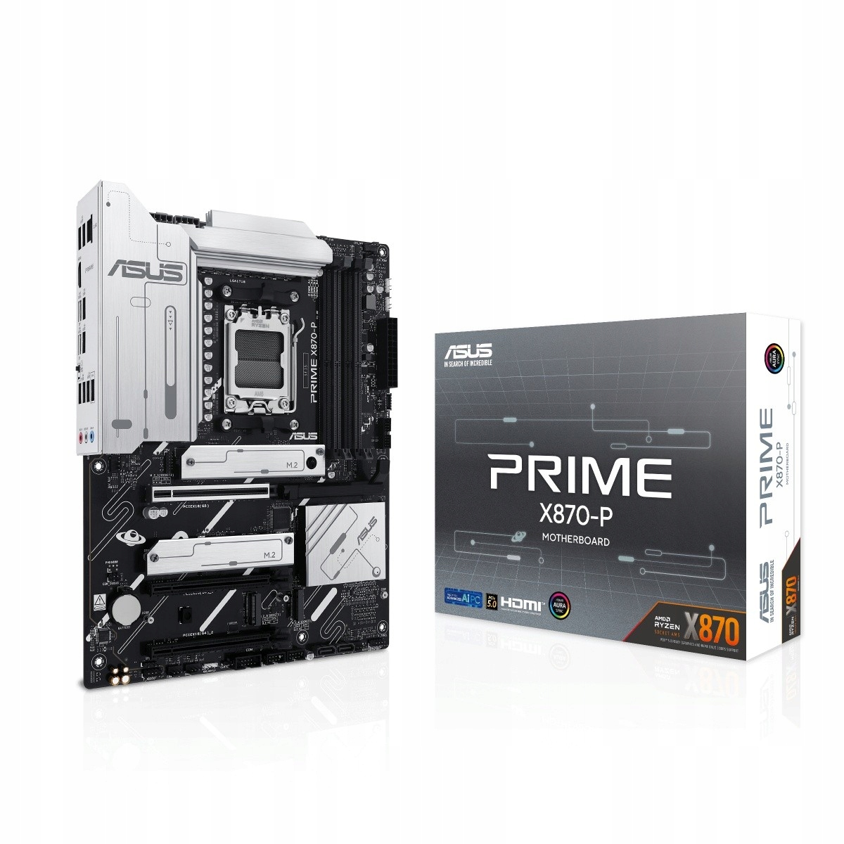 Asus Základní deska Prime X870-P AM5 4DDR5 Hdmi/usb-c Atx
