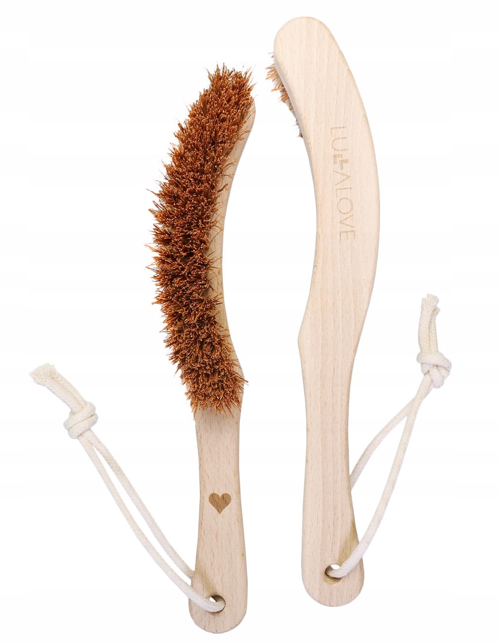 LULLALOVE SZCZOTKA DO MASAŻU CIAŁA KOKOS NA RĄCZCE EAN (GTIN) 5902633259853