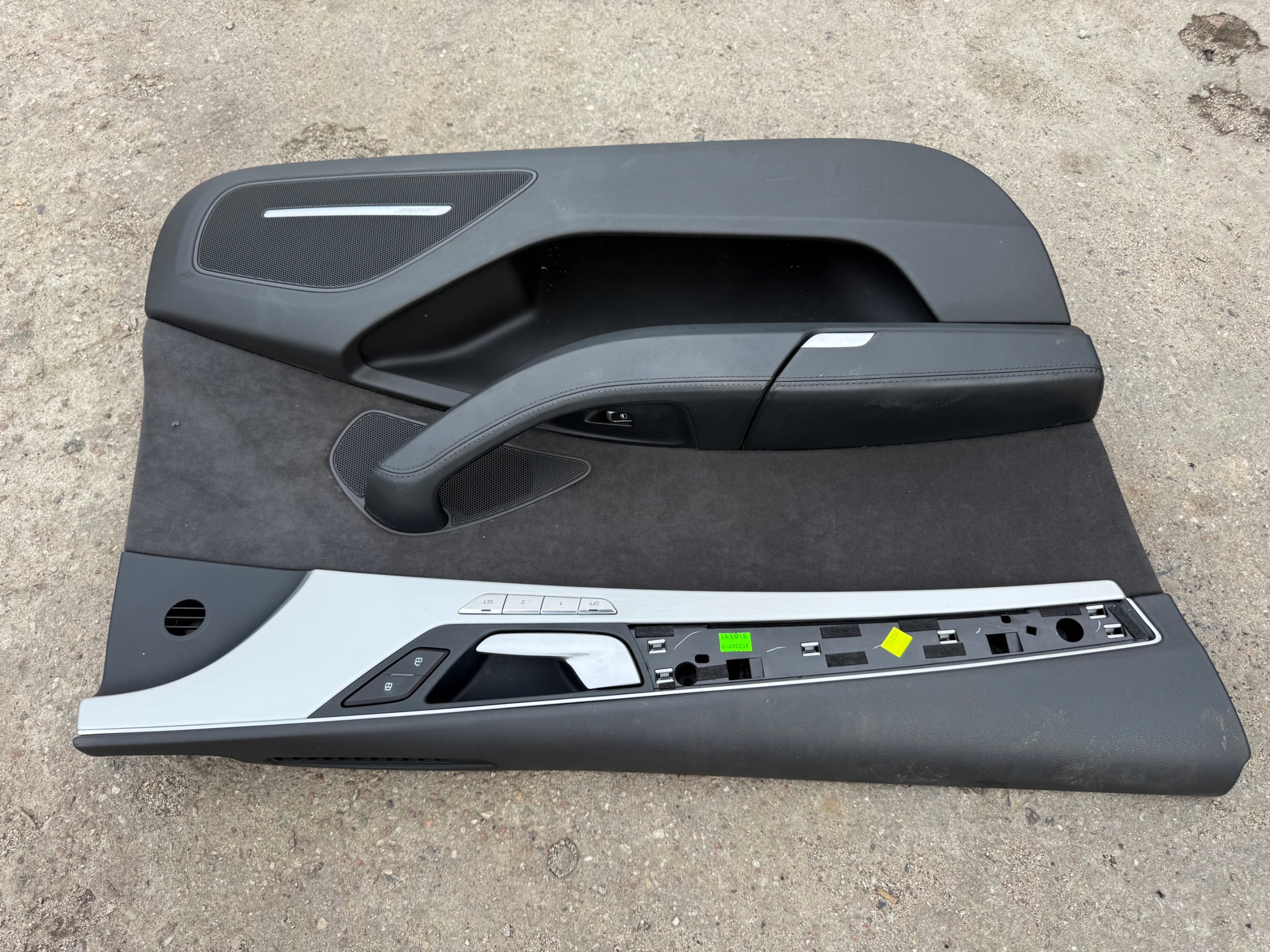 AUDI A8 D4 LIFT side door upholstery ALCANTARA left front BOSE
