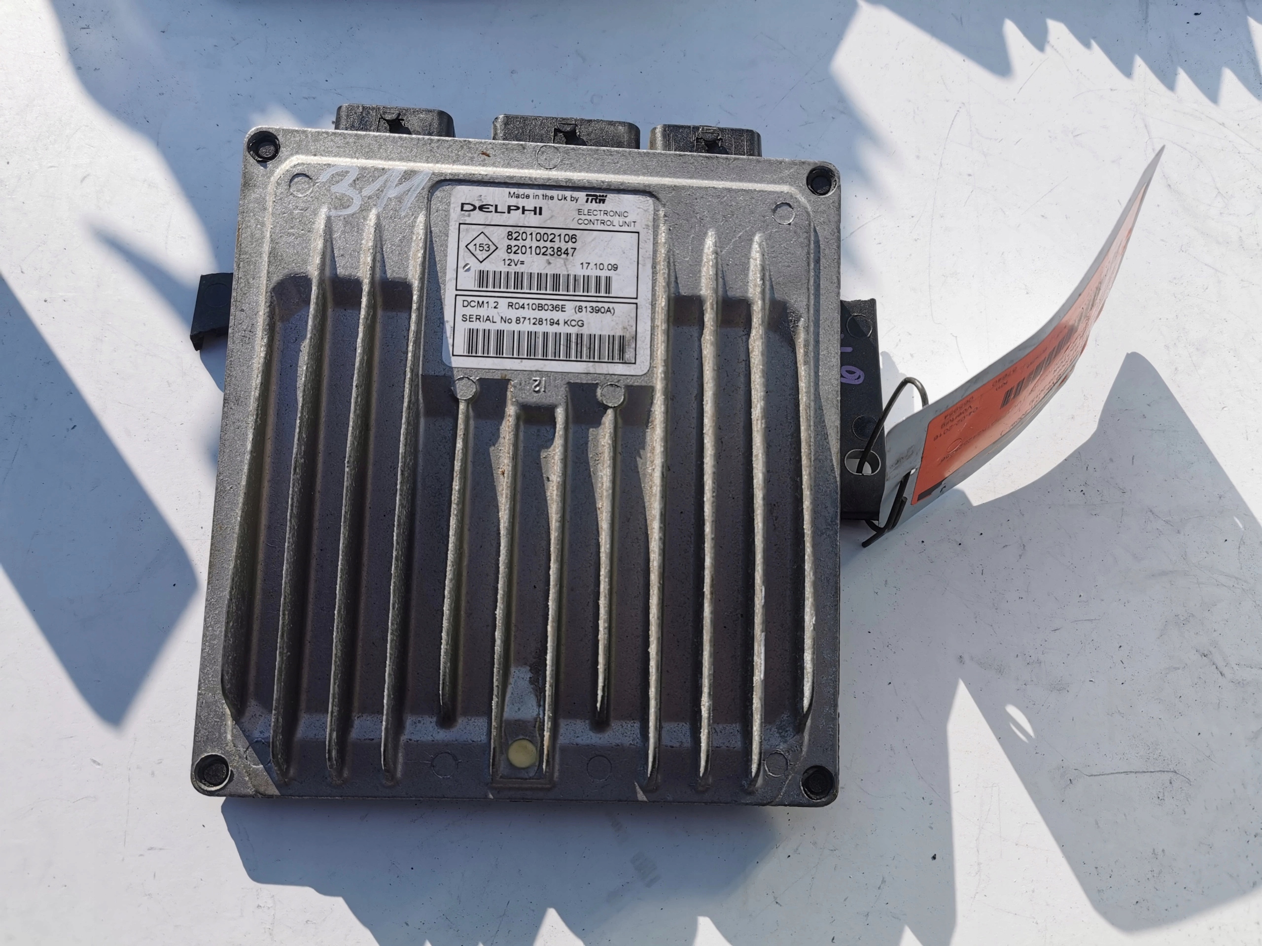DACIA LOGAN 1.5DCI 8201002106 8201023847 computer