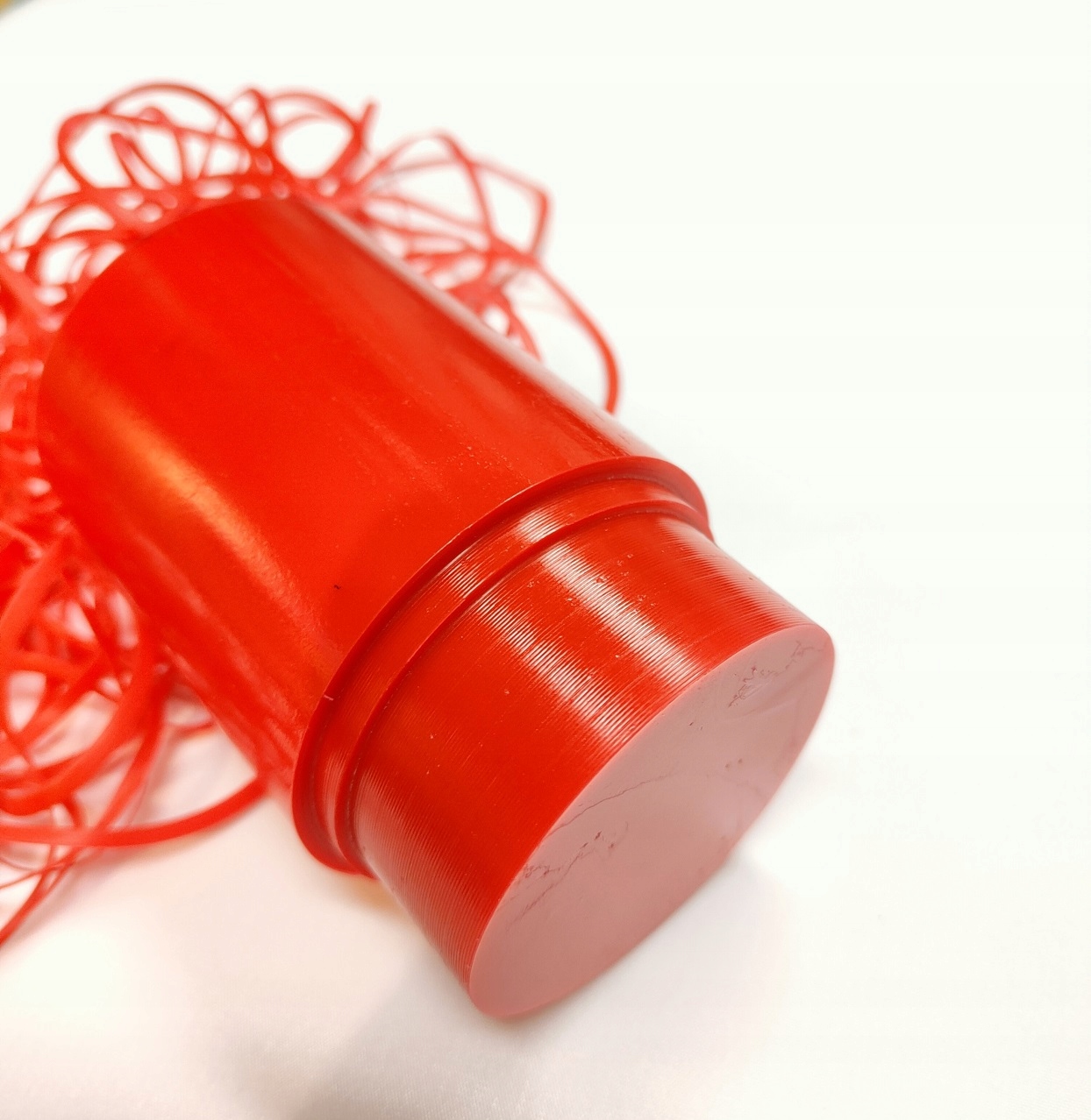 Poliuretan 80 sha Czerwony pręt do Toczenia Fi184 Marka inny