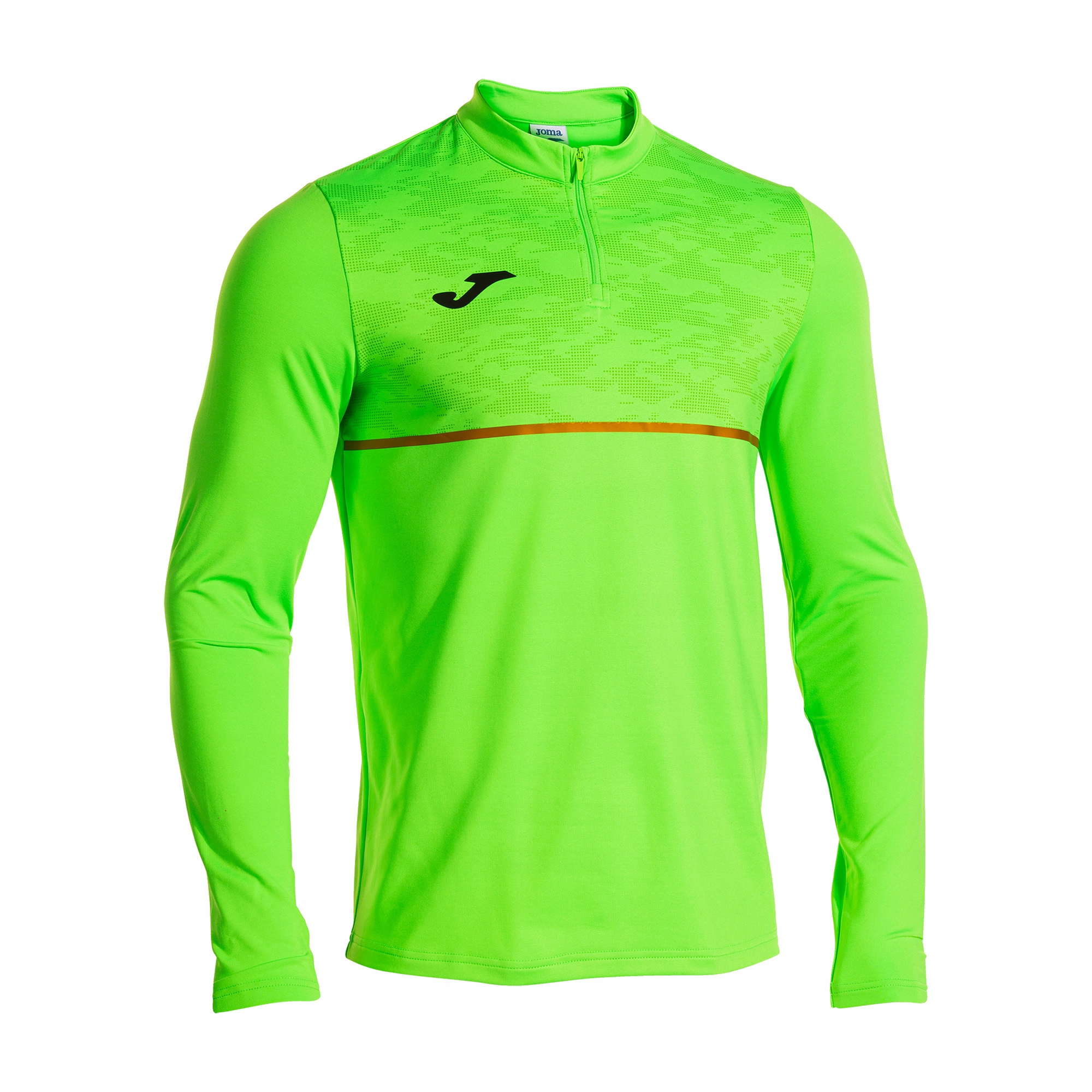 Bluza do biegania męska Joma Record III fluor green 2XL