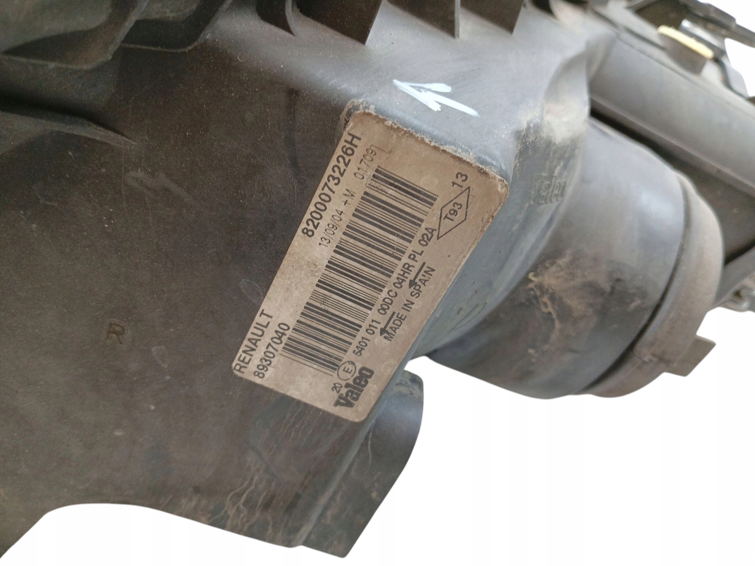 light REFLEKTOR right front RENAULT MEGANE II (2002-2005) 8200073226 EUROPA