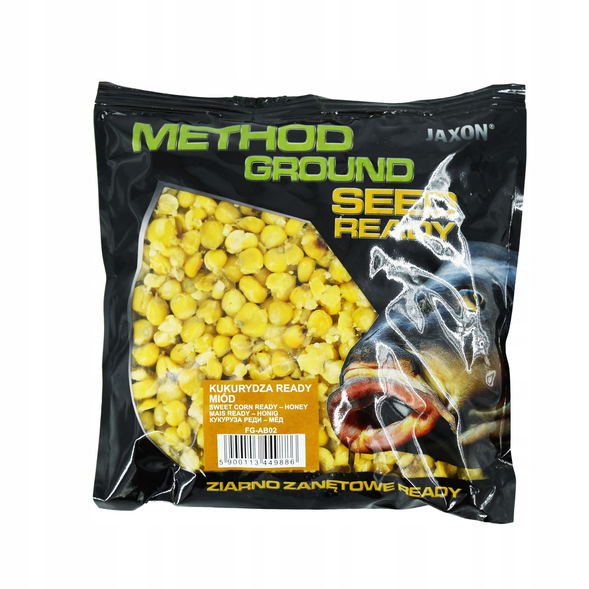 Kukurydza naturalna Jaxon Method Ground Ready Miód 500g