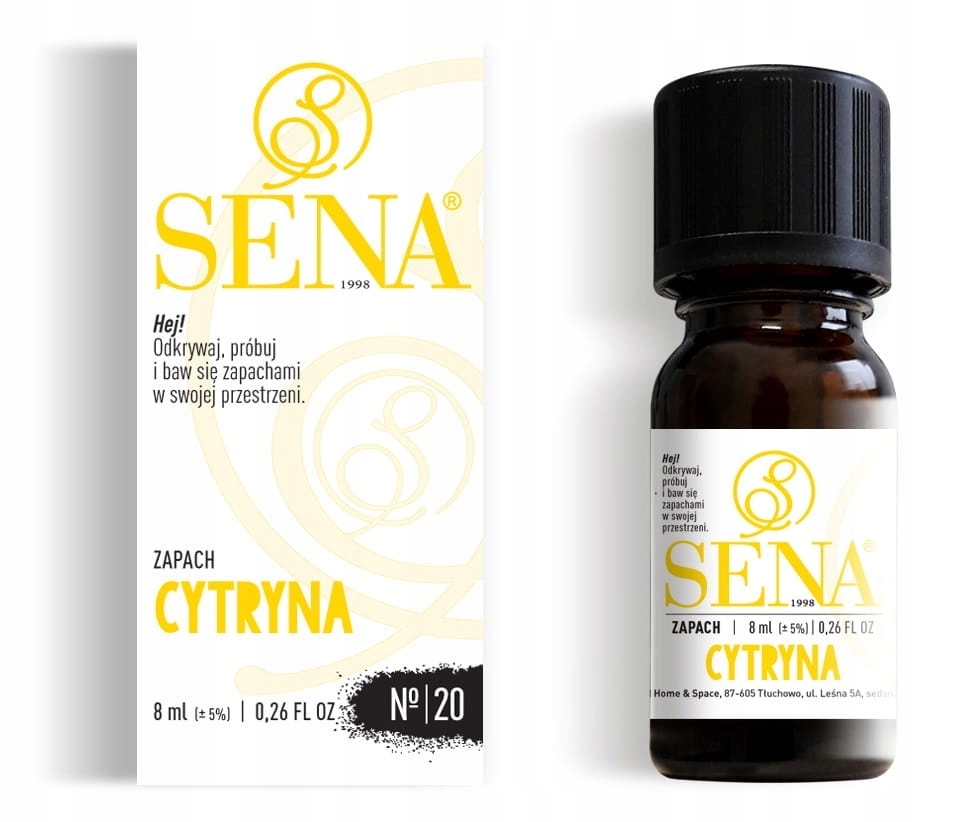 

Olejek Zapachowy Cytryna Sena 8ml
