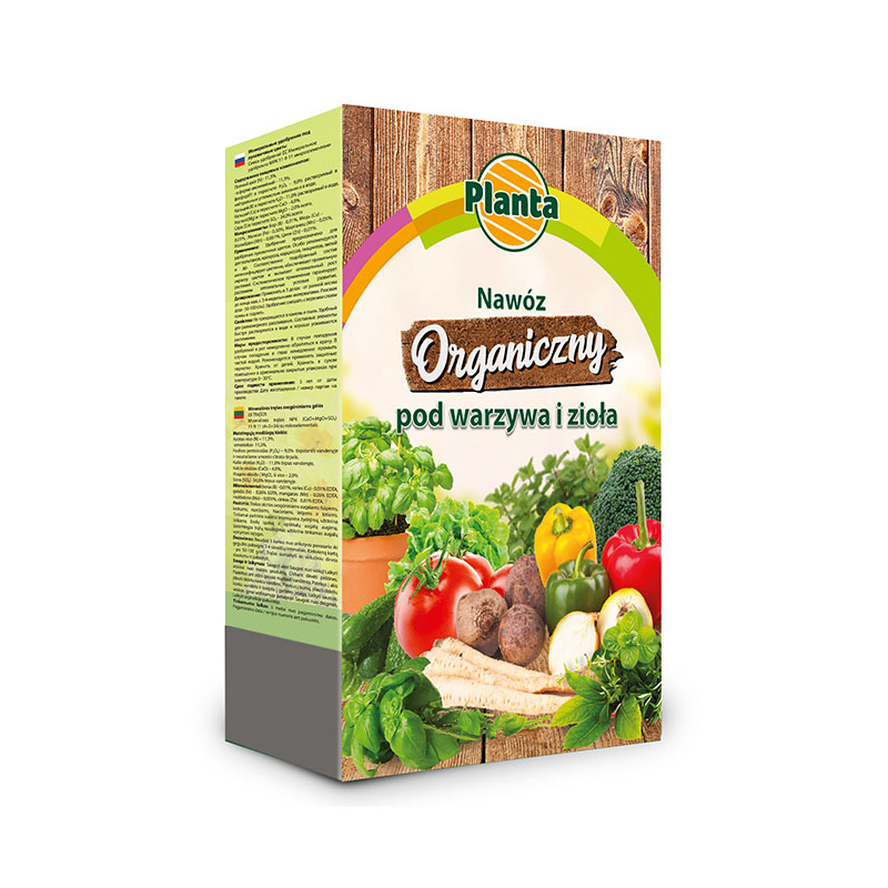

Nawóz Bio organiczny warzywa i zioła 1.8kg Planta