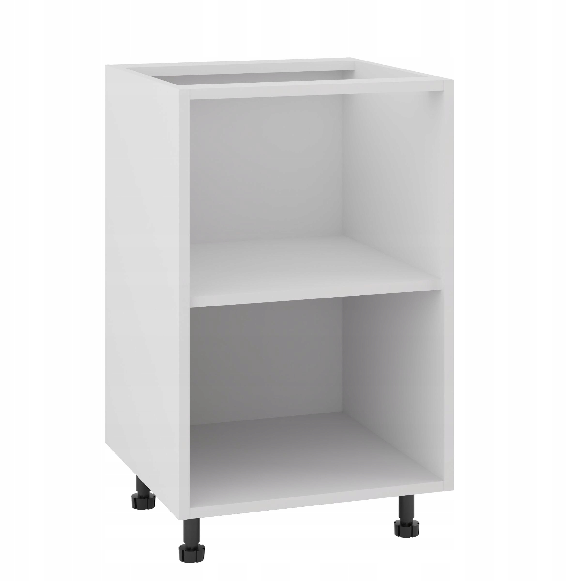 Biely korpus, spodná kuchynská skrinka 50/82 s príslušenstvom