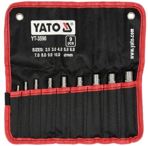 

Yato Zestaw Wybijaków Przebijaków Do Skóry 9szt.