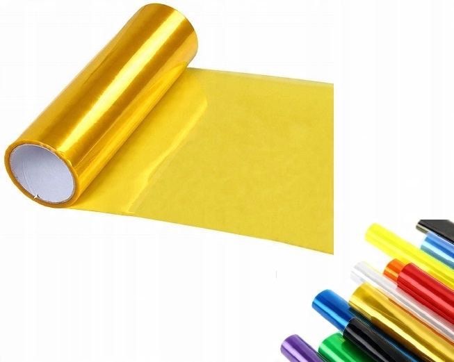 

Folia Uv Termo ochronna do lamp Żółta Złota 30x100